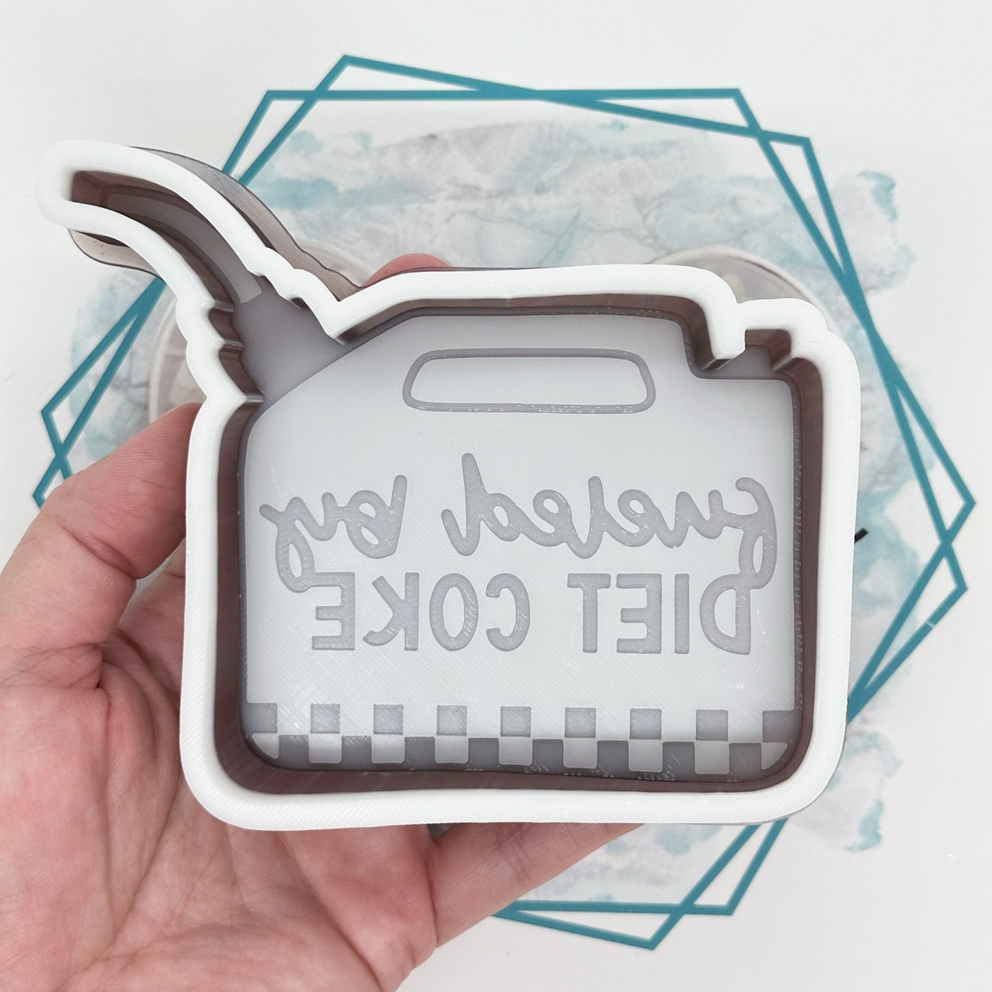 Fueled by Diet Coke Freshie Mold