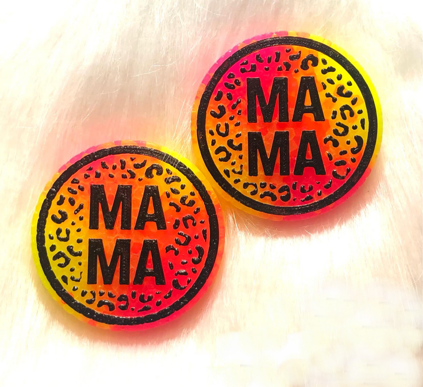 MaMa Leopard Circle Vent Clip Mold