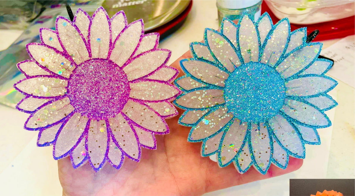 Sunflower Vent Clip Molds
