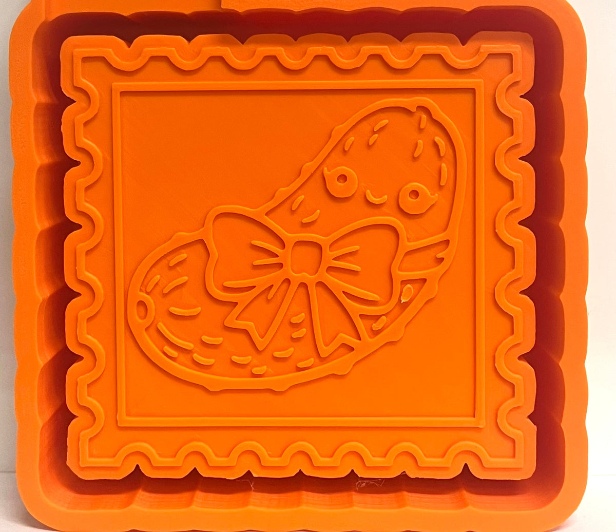 Postage Stamp Pickle Mold