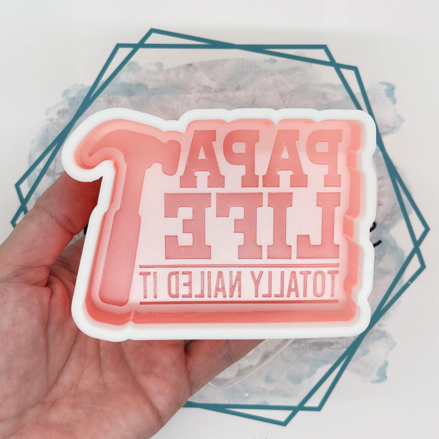 Papa Life Freshie Mold