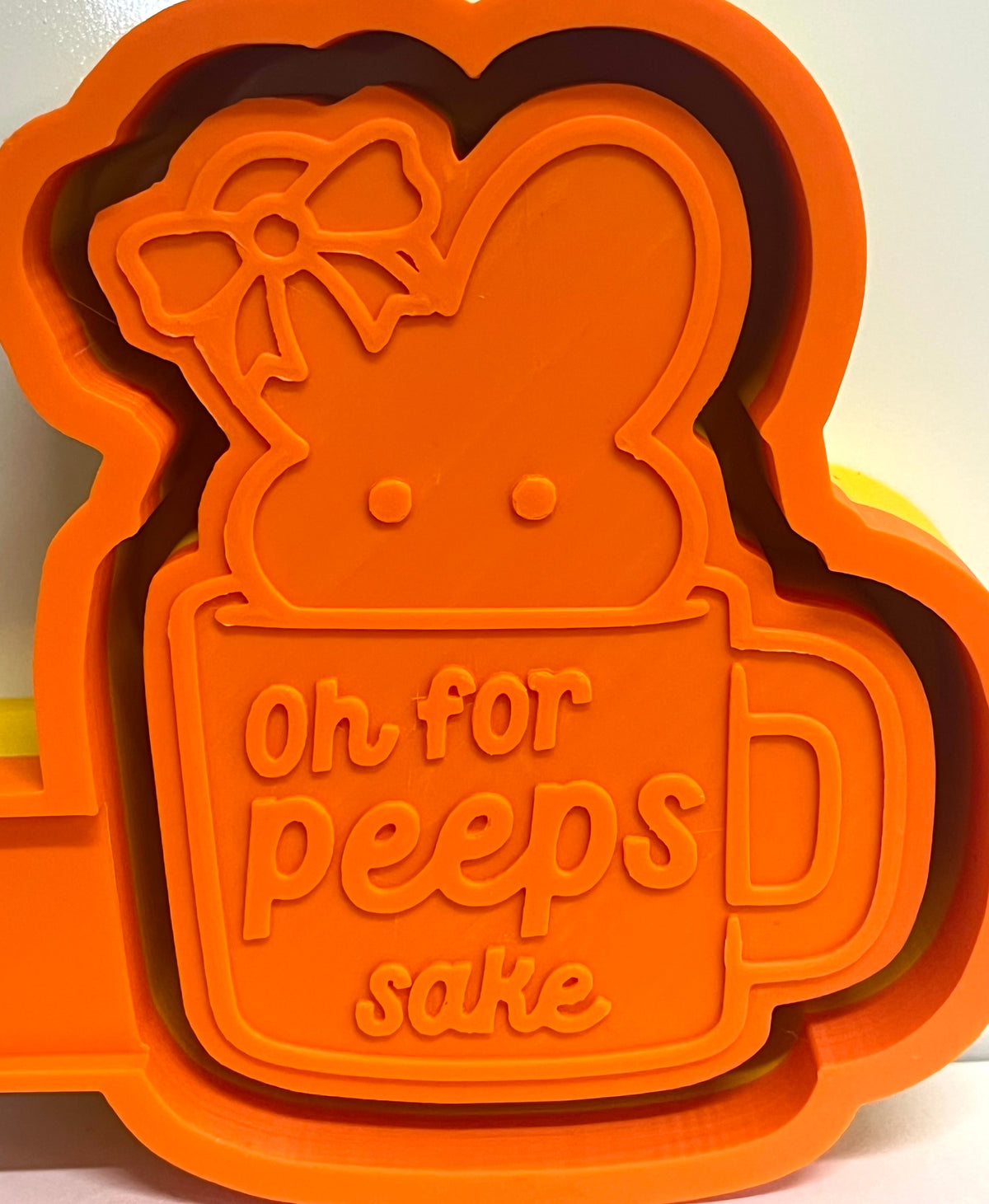 Oh For Peeps Sake Peep In A Cup Mold