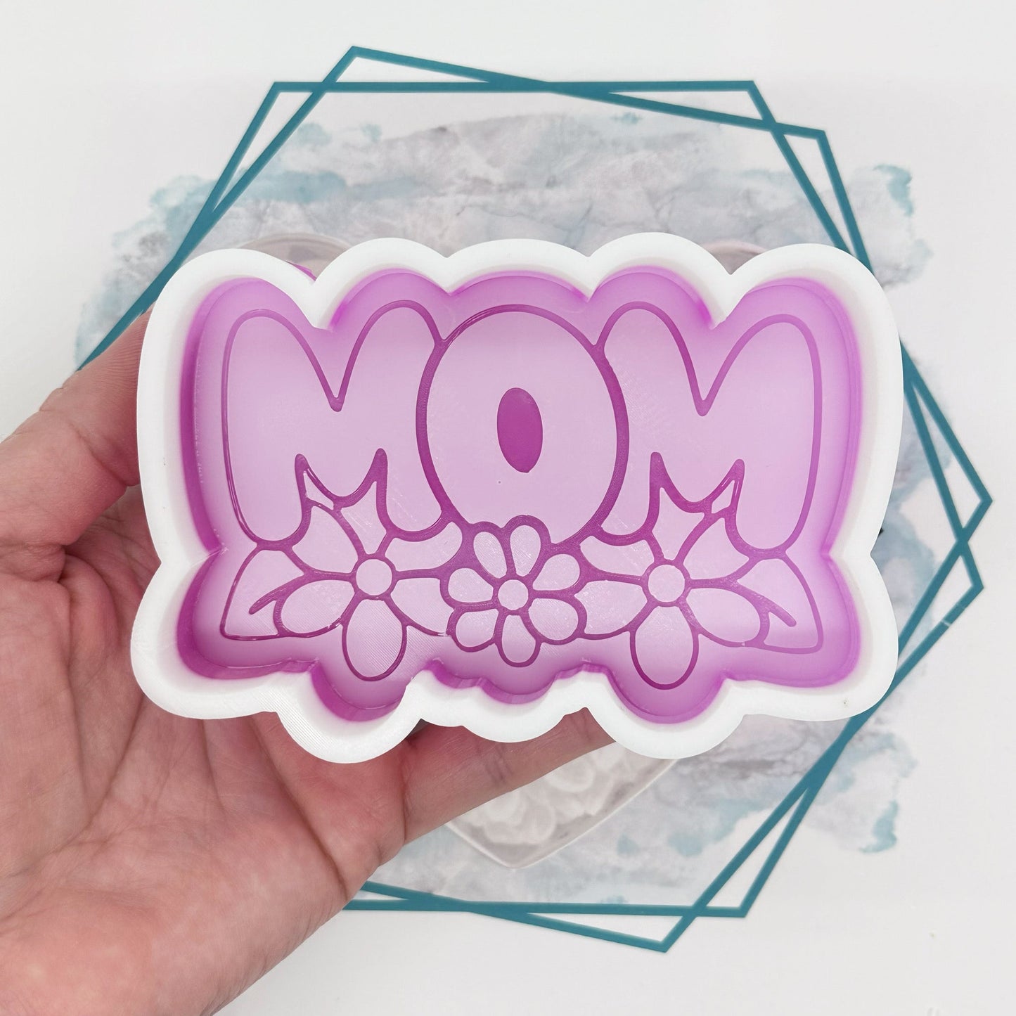 Floral Mom Freshie Mold