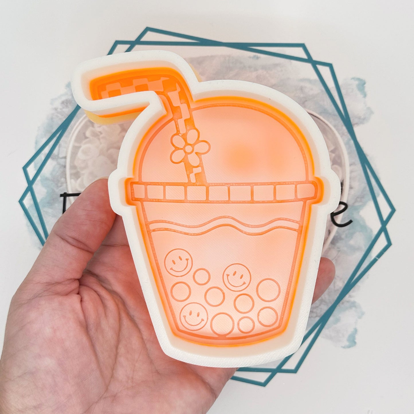 Boba Drink Freshie Mold