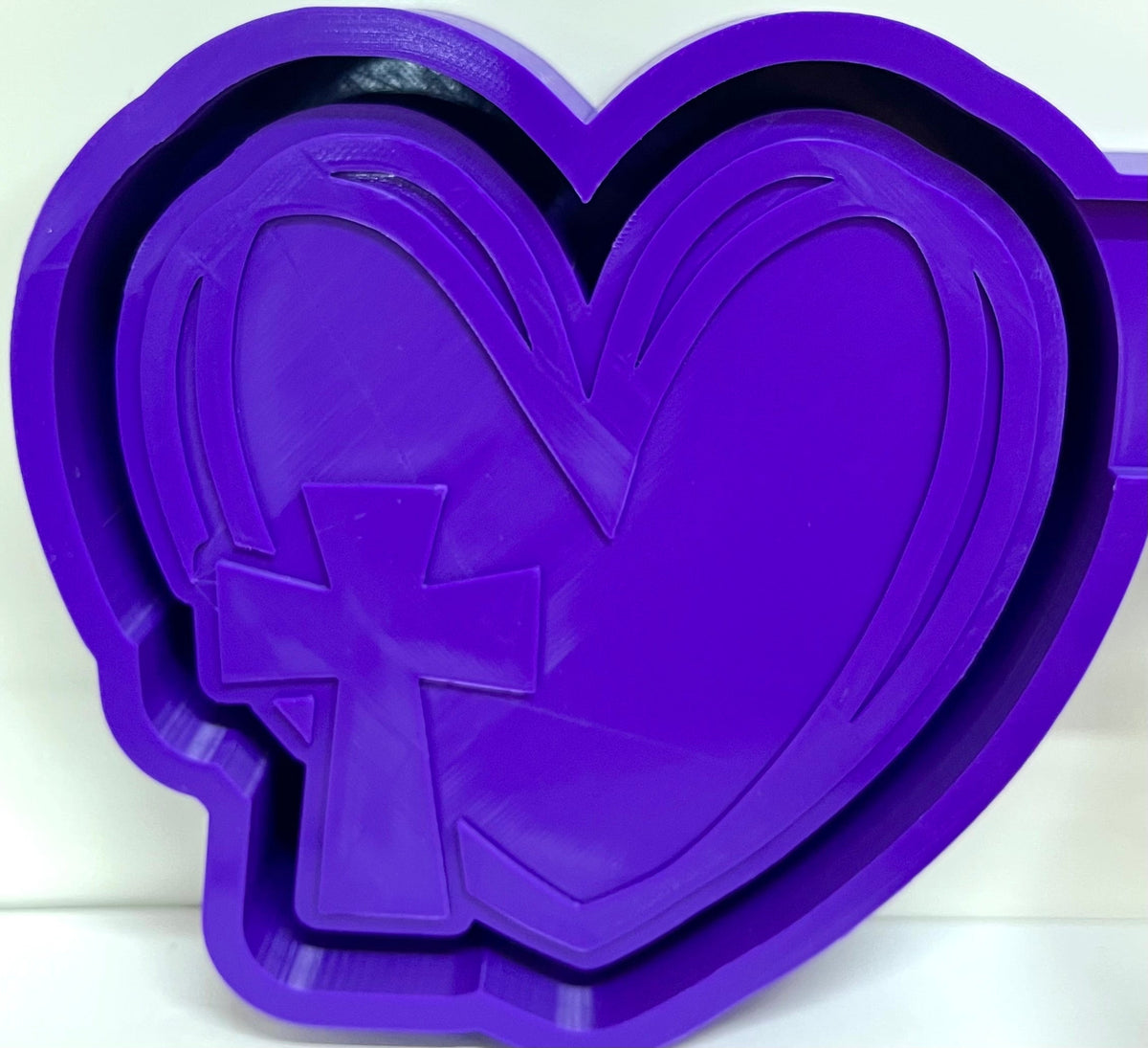 Heart with Cross Mold
