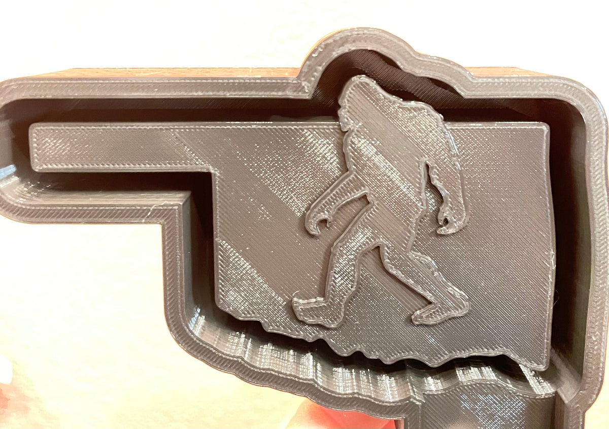 Oklahoma Bigfoot Sasquatch Mold