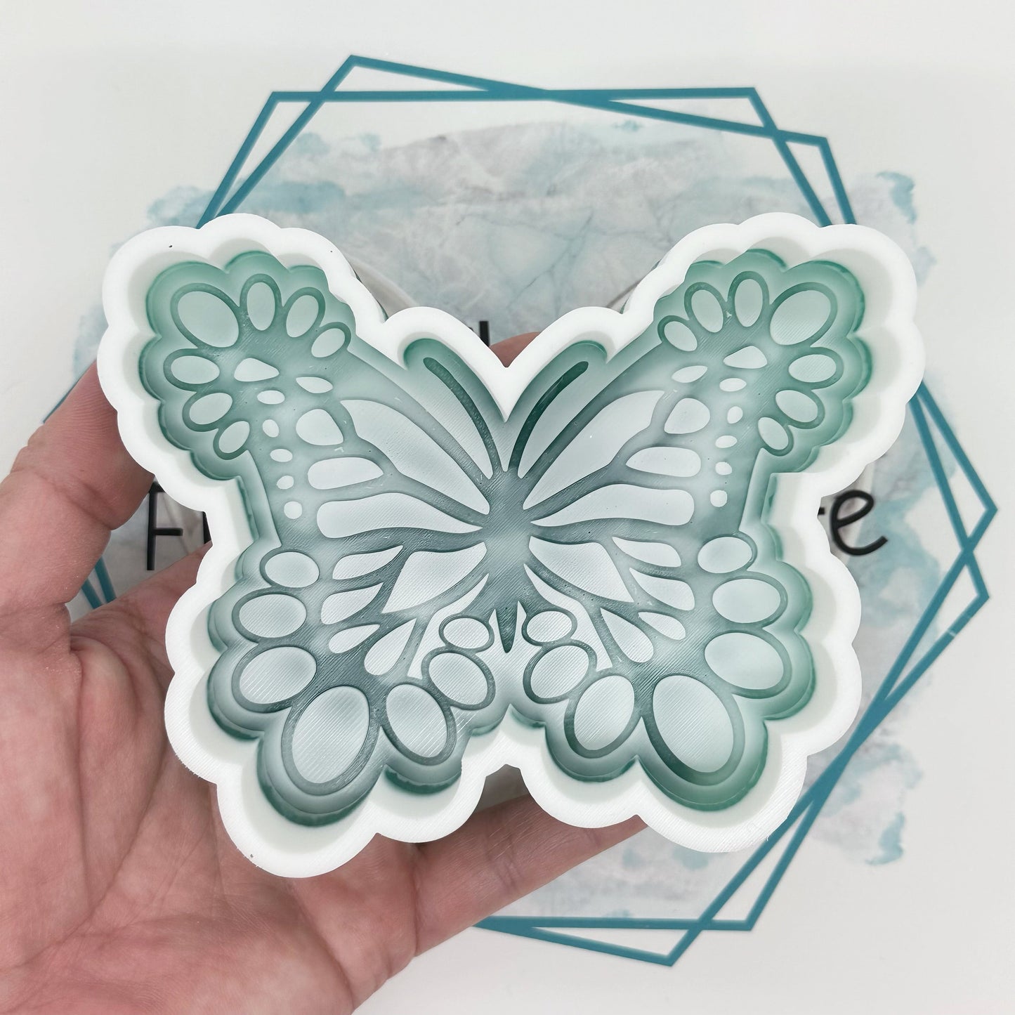 Western Butterfly Freshie Mold