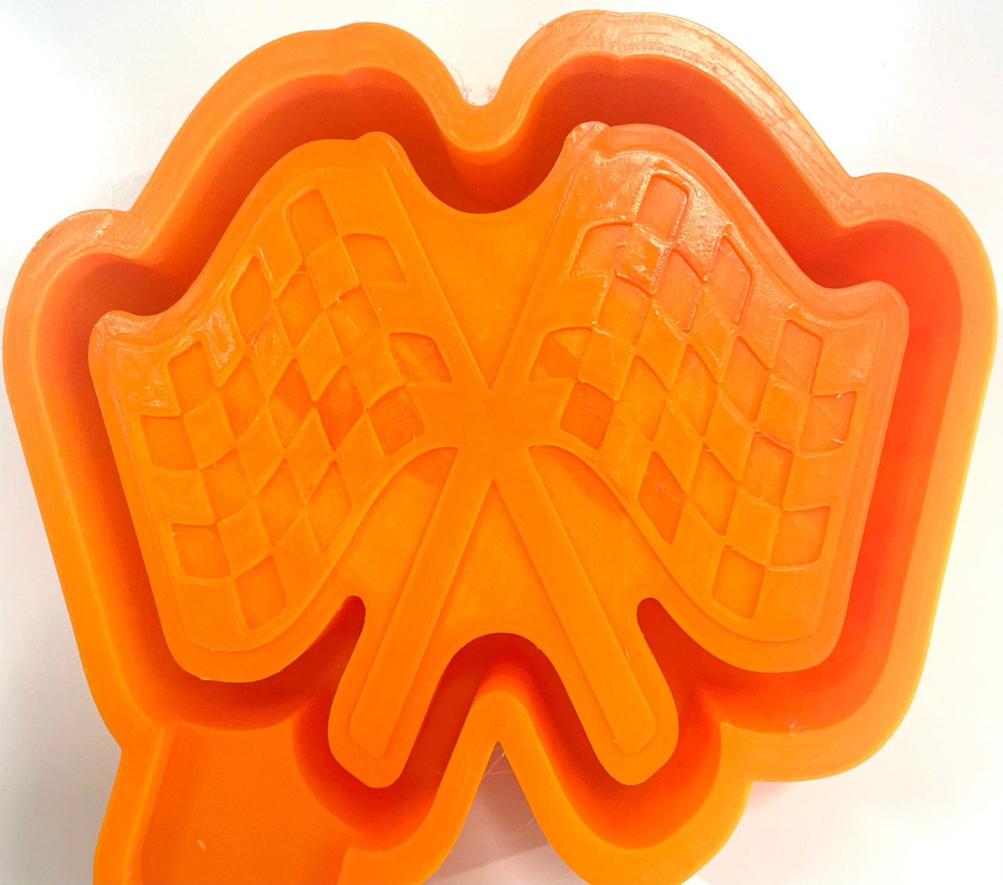 Checkered Race Flags Mold
