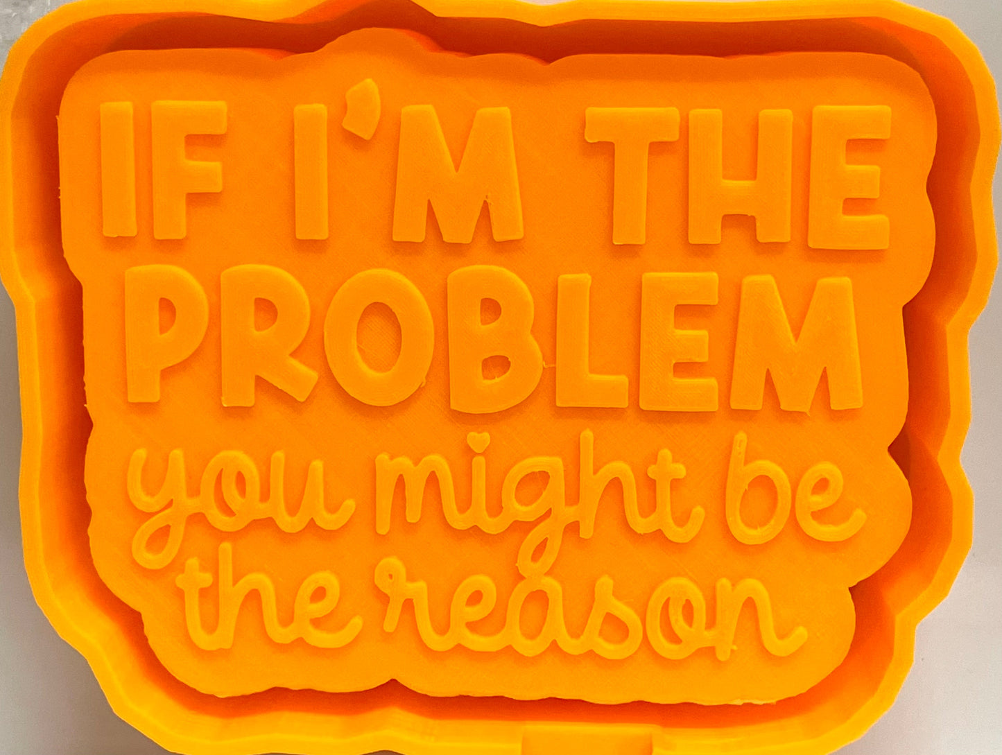 If I’m The Problem, You Might Be The Reason Mold