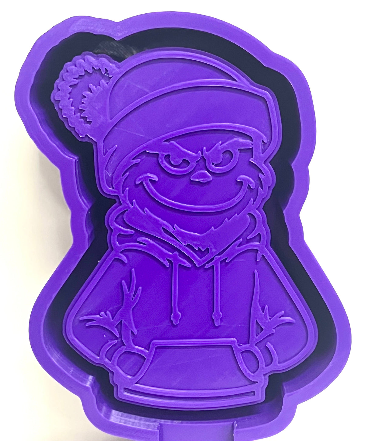Green Christmas Guy In Hoodie Mold