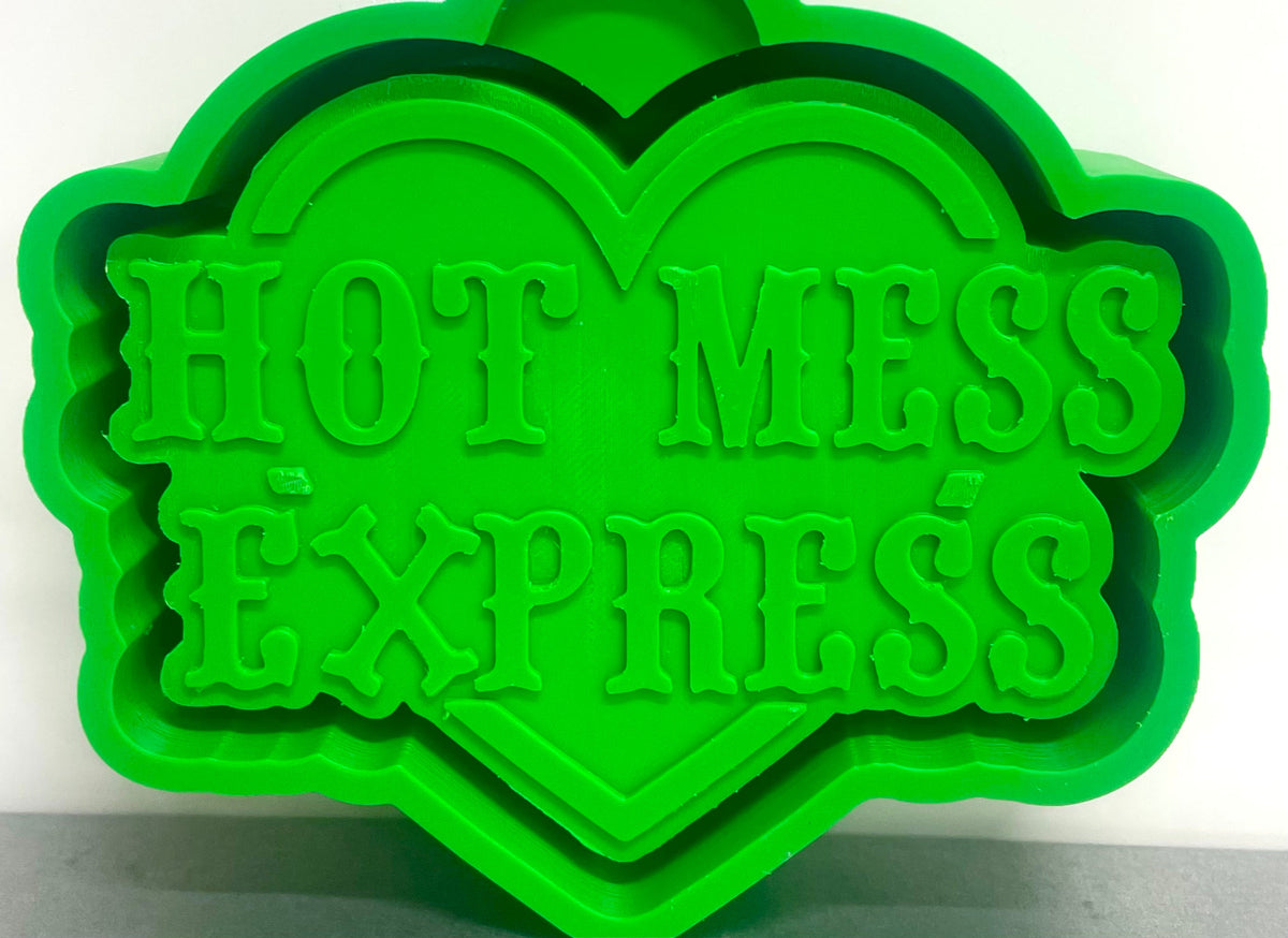 Hot Mess Express Heart Mold