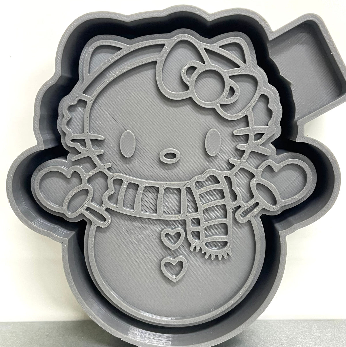 Bundled Up Kitty Mold