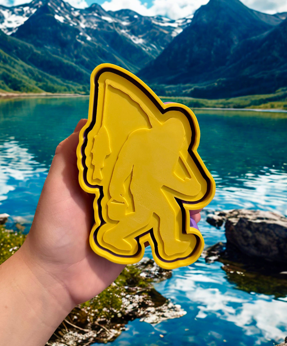 Sasquatch fishing