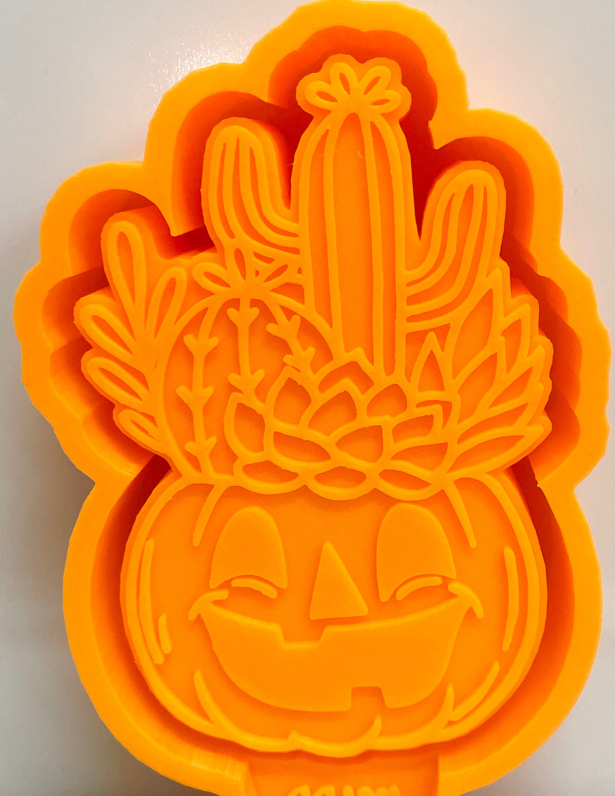 Cactus Jack O’ Lantern Pumpkin Mold