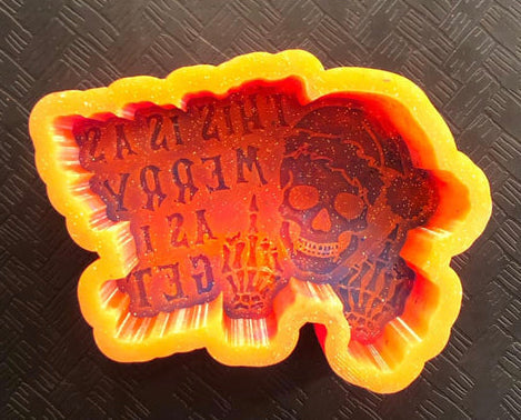 This Is As Merry As I Get Mold