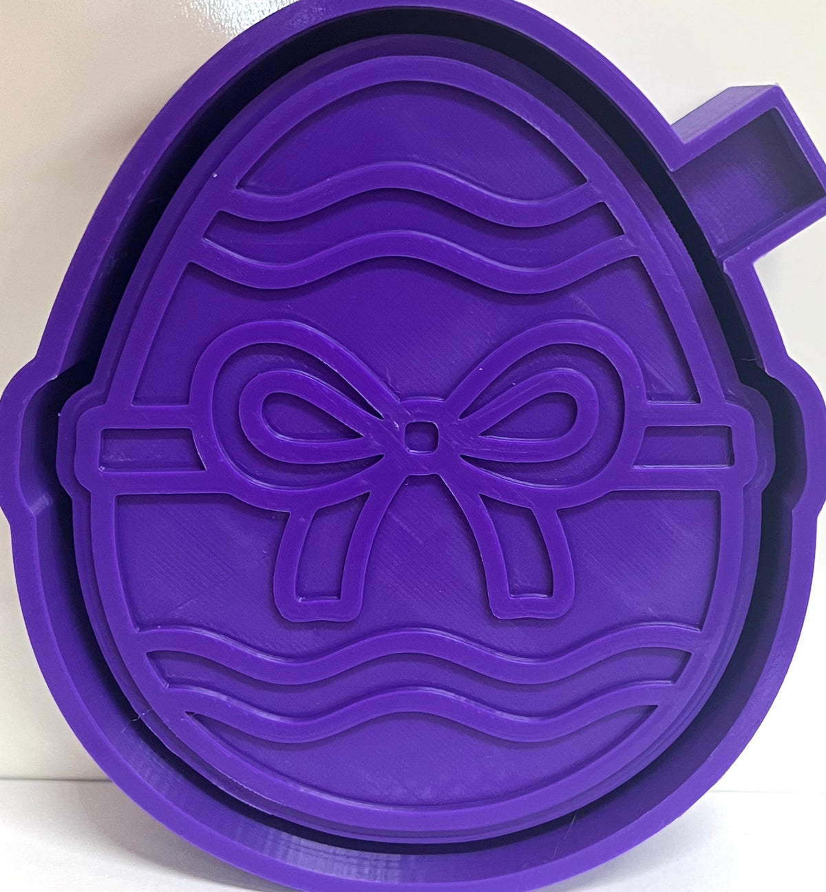 Easter Egg with Bow Mold