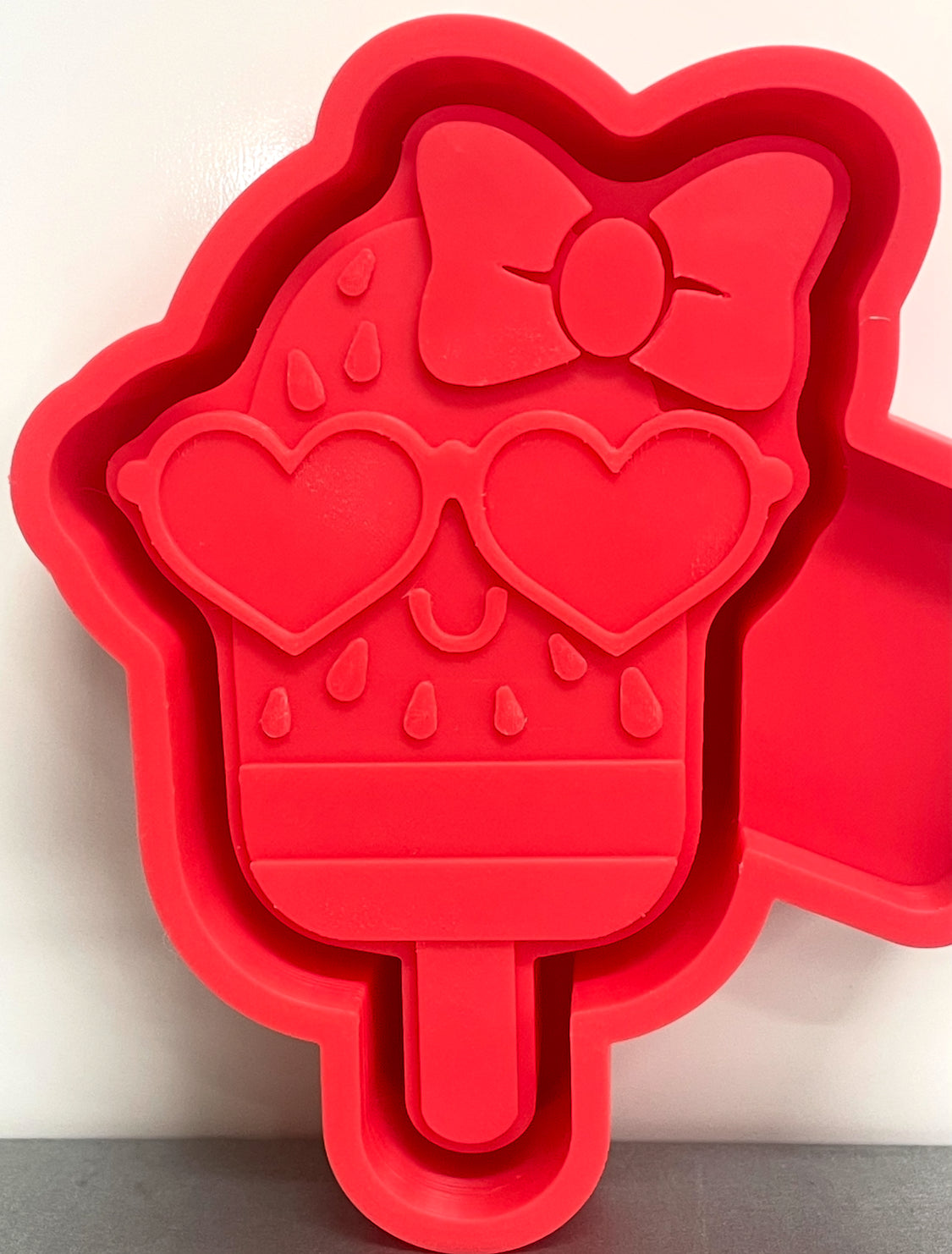 Cool Popsicle with Bow Mold