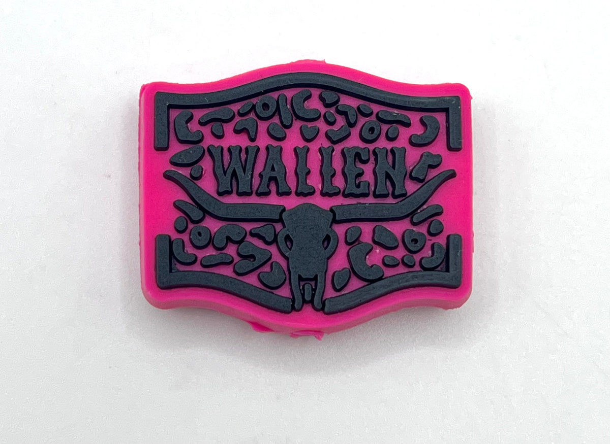 Country Singer Belt Buckle Focal Bead
