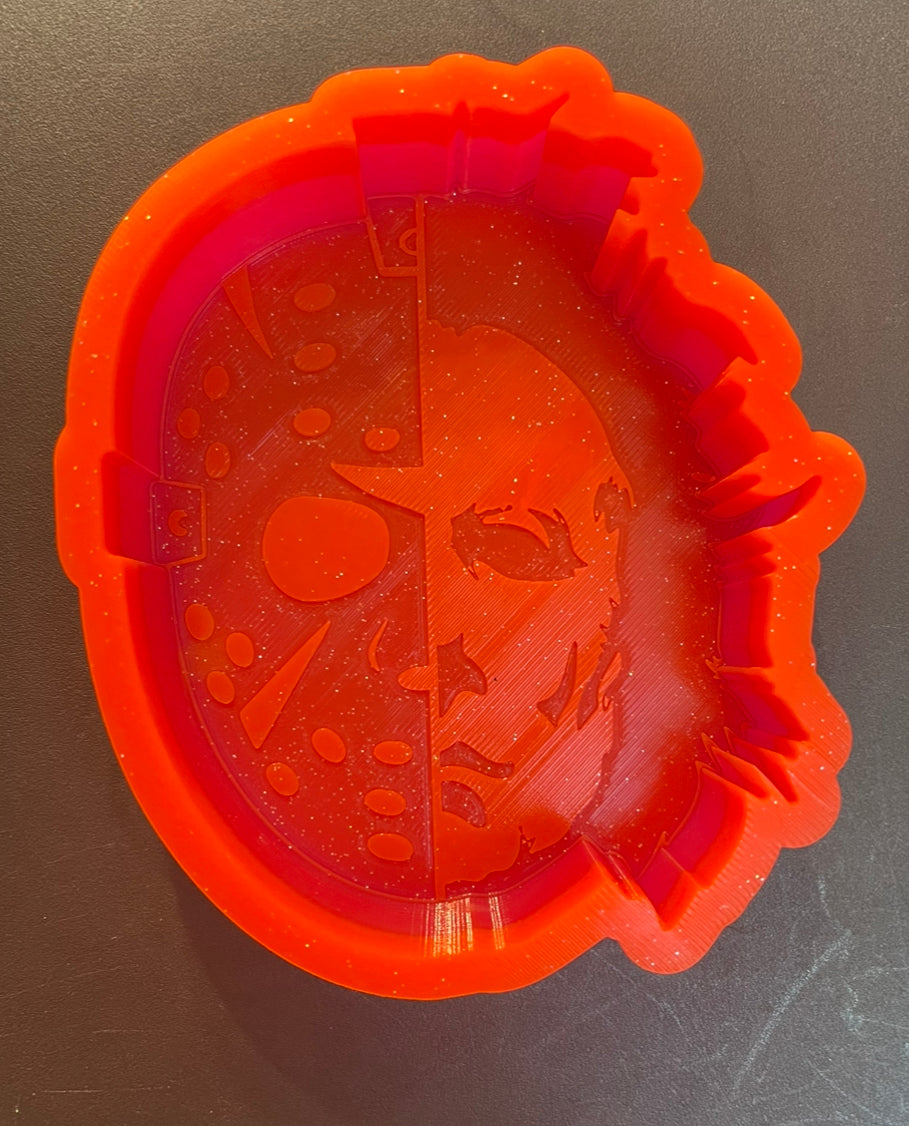 Double Horror Michael/Jason Mask Mold
