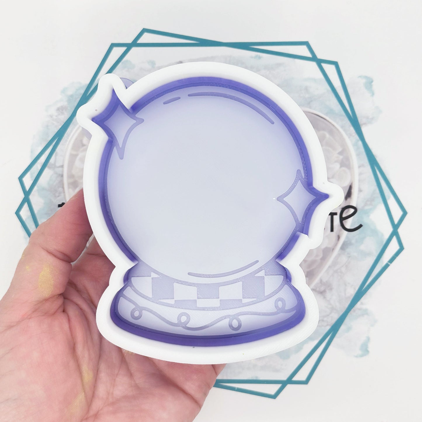 Crystal Ball Freshie Mold