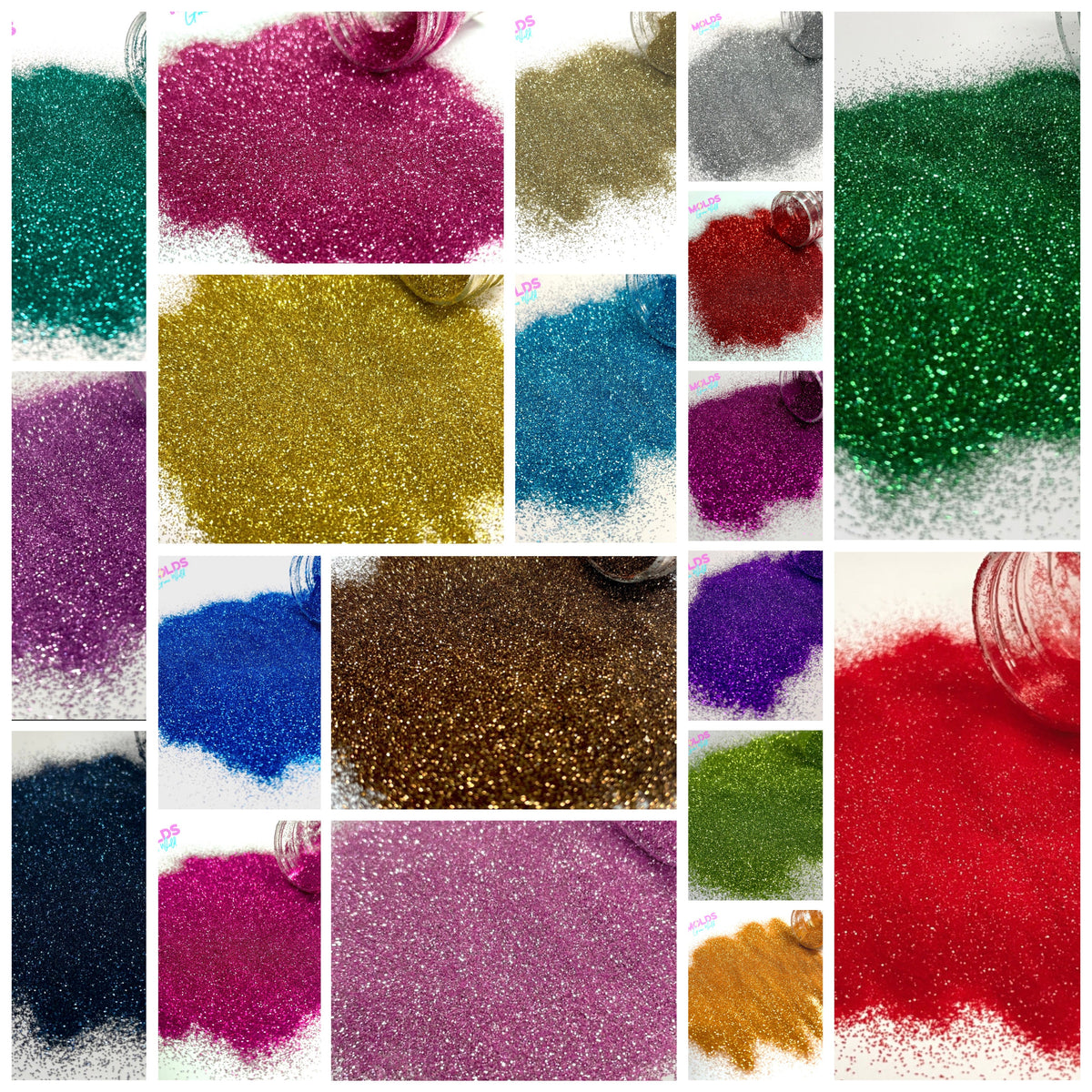 Metallic Fine Glitter - 25 Color Bundle