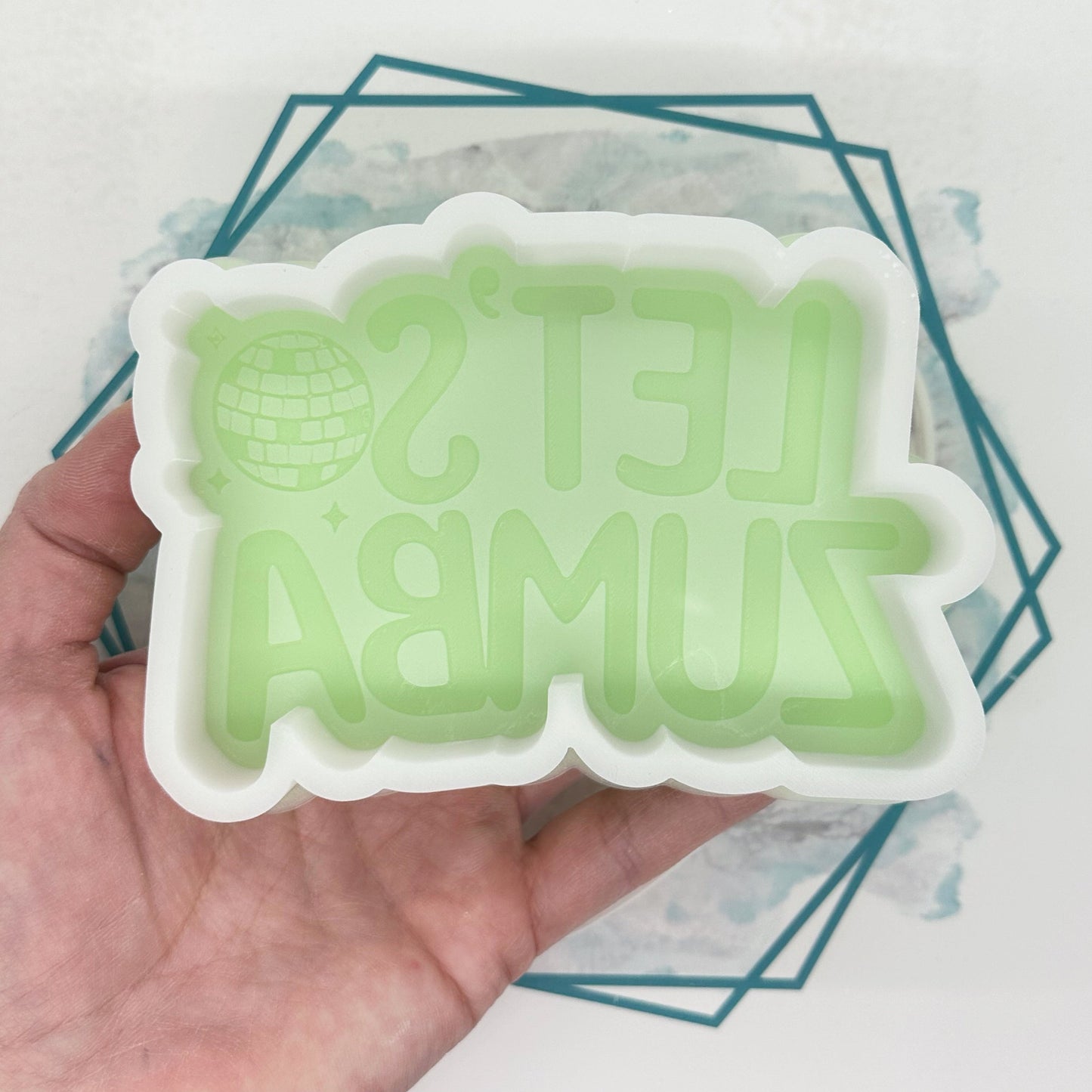 Let's Zumba Freshie Mold
