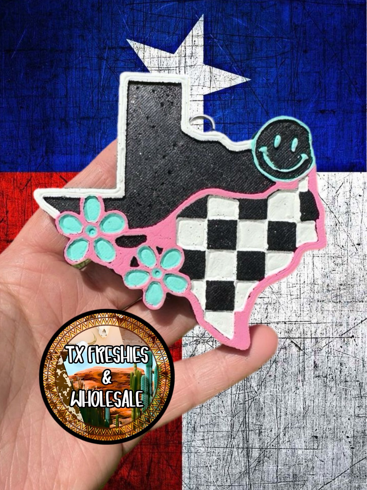 STATES POLITICAL COUNTRIES PAINTED CAR FRESHIE (YOU CHOOSE DESIGN)