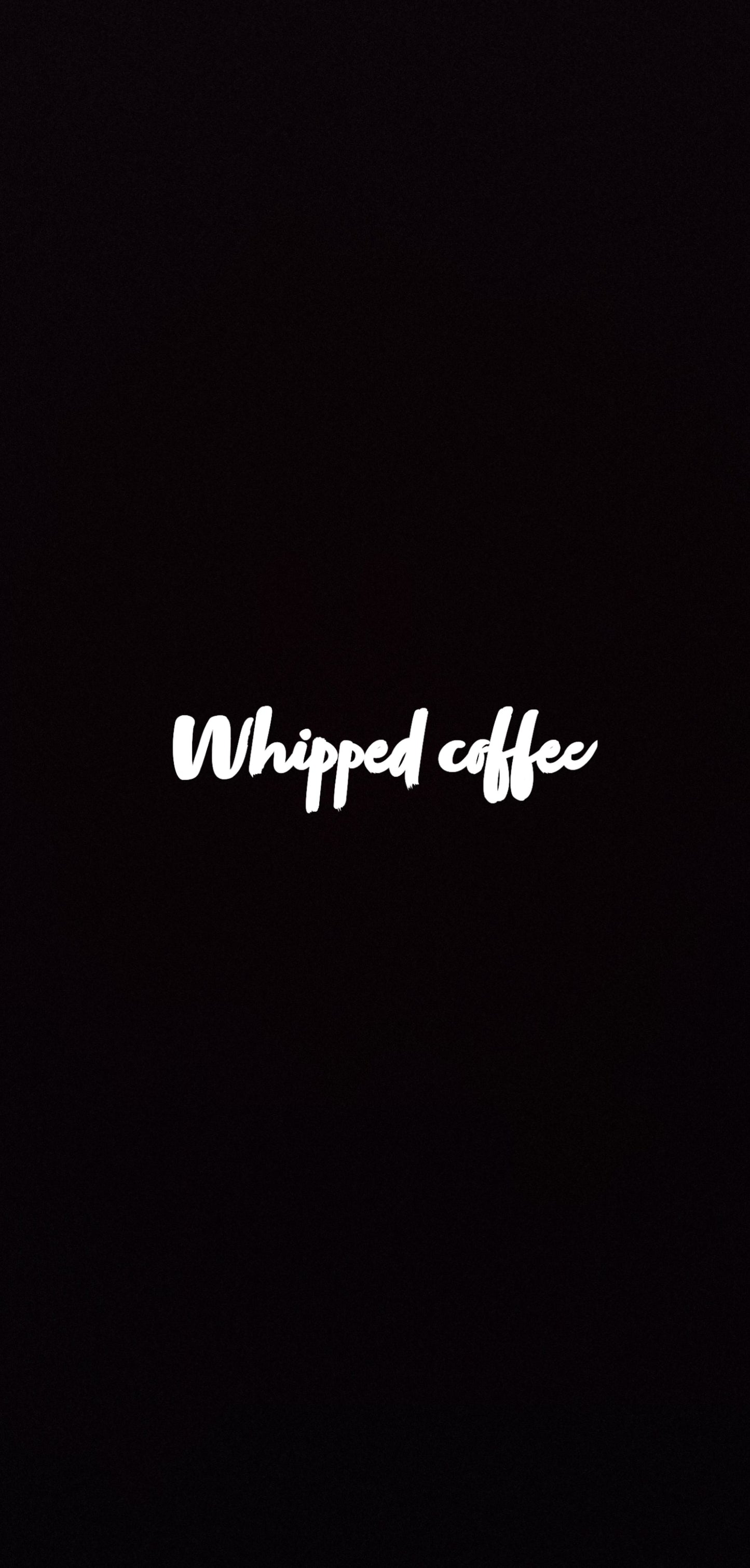 Whipped Coffee