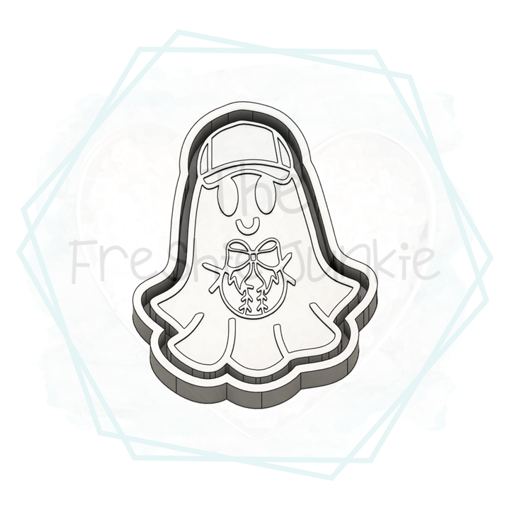 Baseball Ghost Freshie Mold