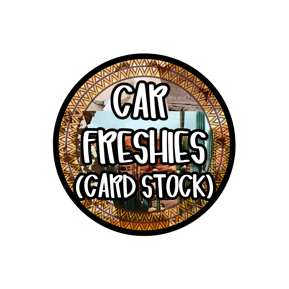 CAR FRESHIES (CARD STOCK)