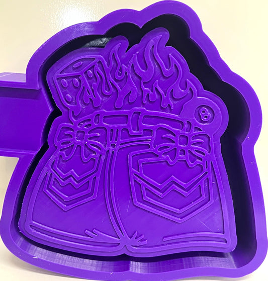 Western Booty Fire Jeans Mold