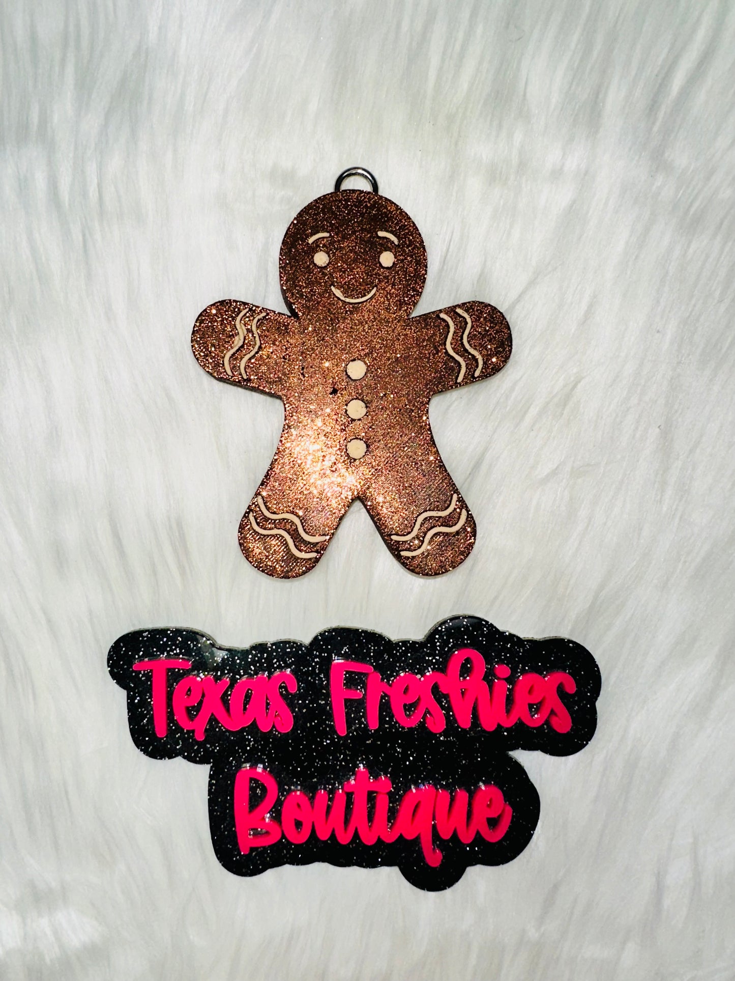 Gingerbread Man  Car Freshie(Christmas)