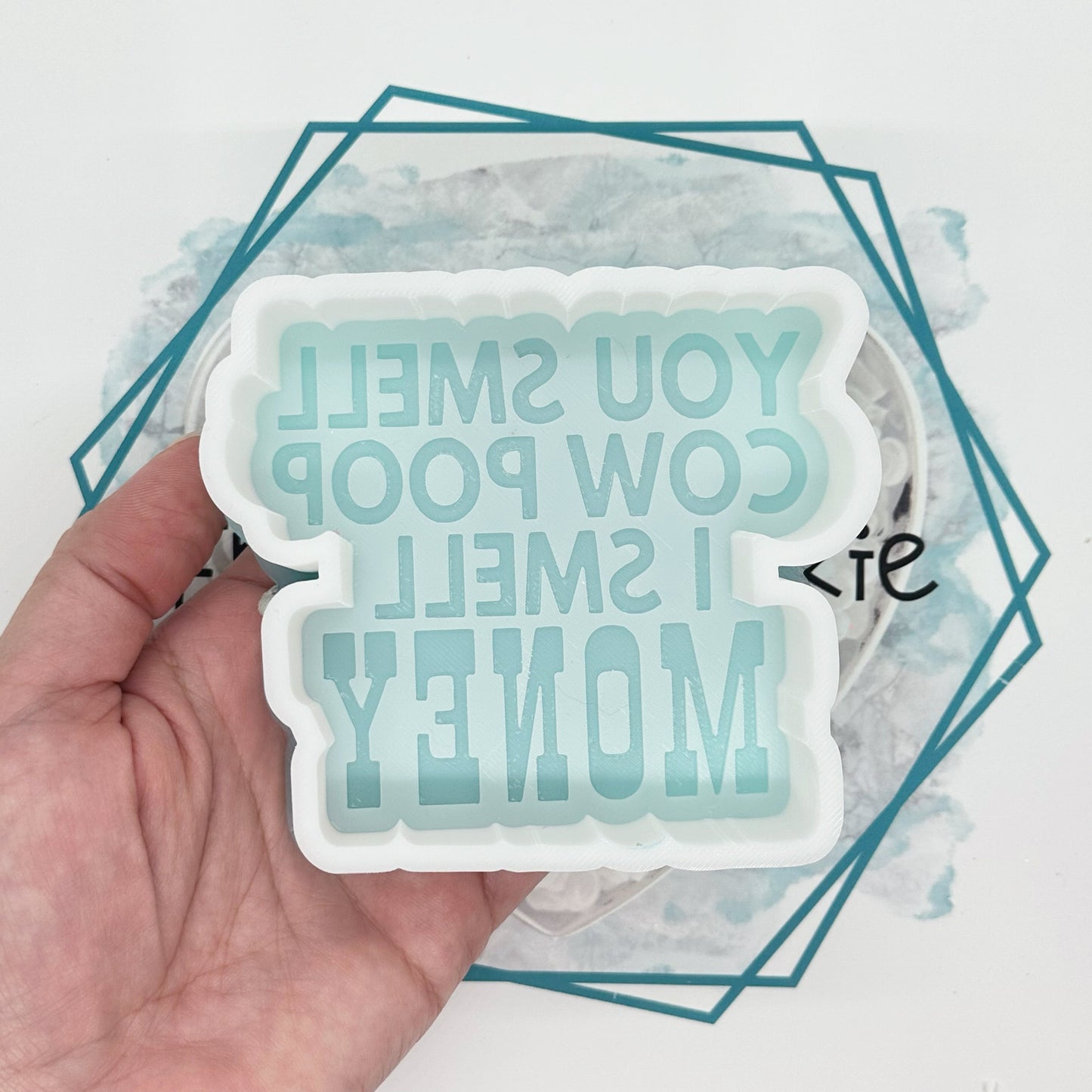 Cow Poop Freshie Mold