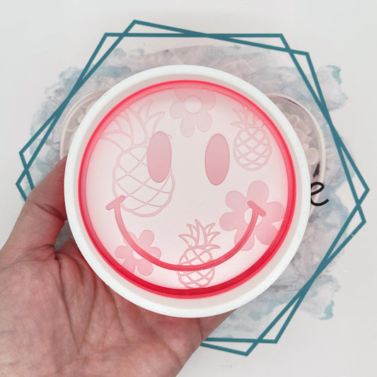 Smiley Daisy & Pineapple Freshie Mold