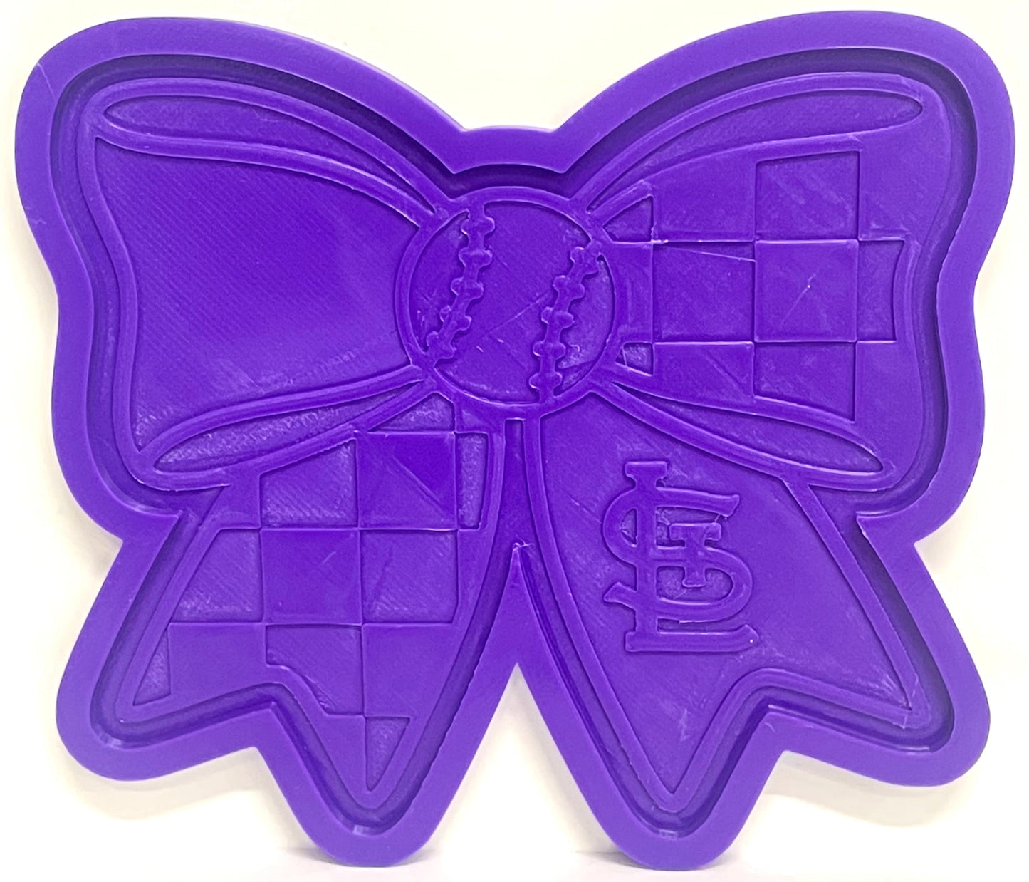 Baseball Sports Team Bow Mold