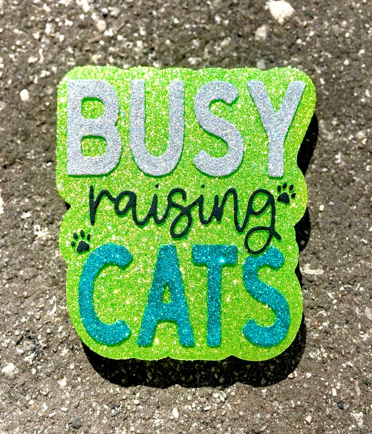 Busy Raising Cats Mold