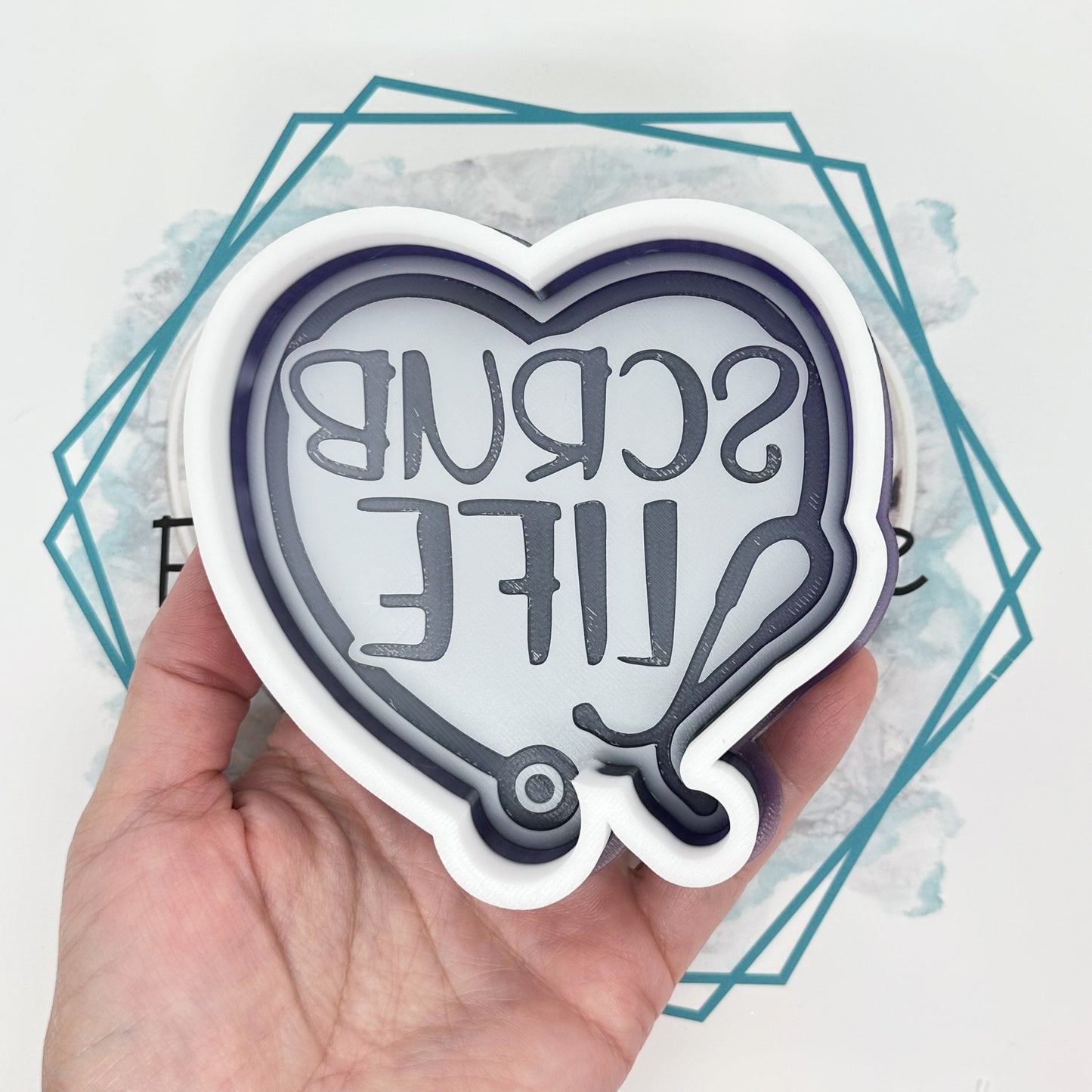 Scrub Life Freshie Mold
