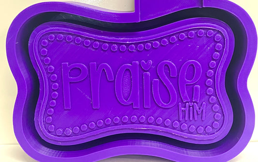 Praise Him Marquee Sign Mold