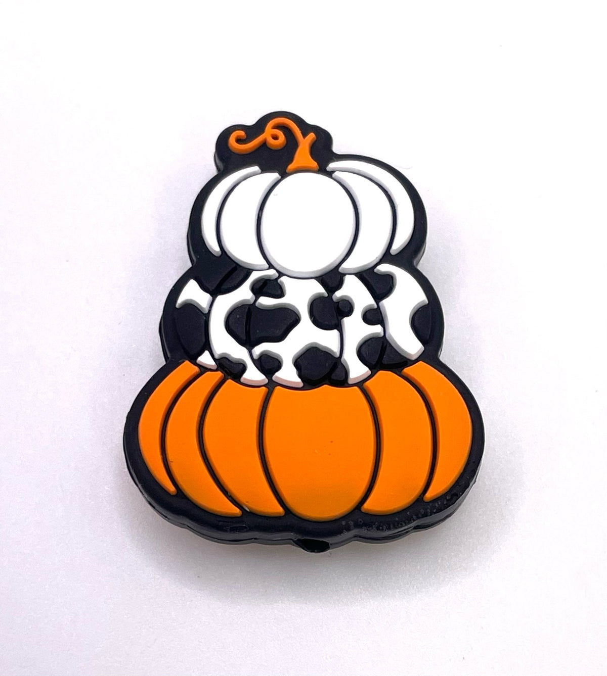 Stacked Pumpkins Focal Bead