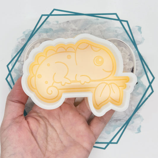Chameleon Freshie Mold