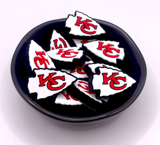 Missouri Arrowhead Football Focal Bead