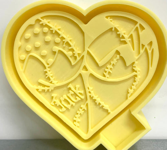 Sally’s Halloween Heart Booty Mold