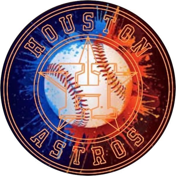 HOUSTON ASTROS HTOWN CAR FRESHIE CARD STOCK (CHOOSE IMAGE)