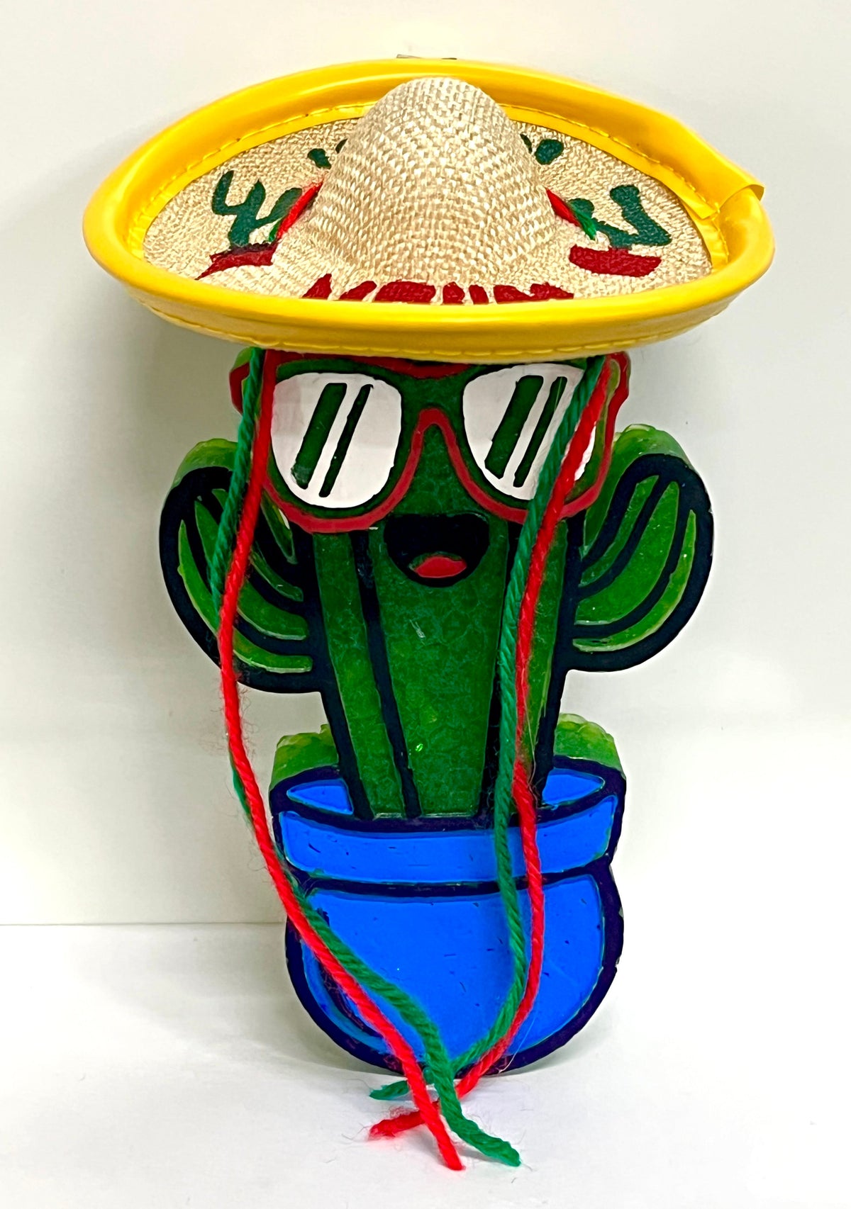 Cactus Mold with Sombrero and Serape Wrap Add On Option