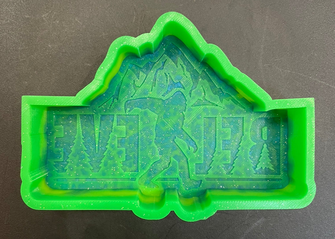 Bigfoot Sasquatch Believe Mold