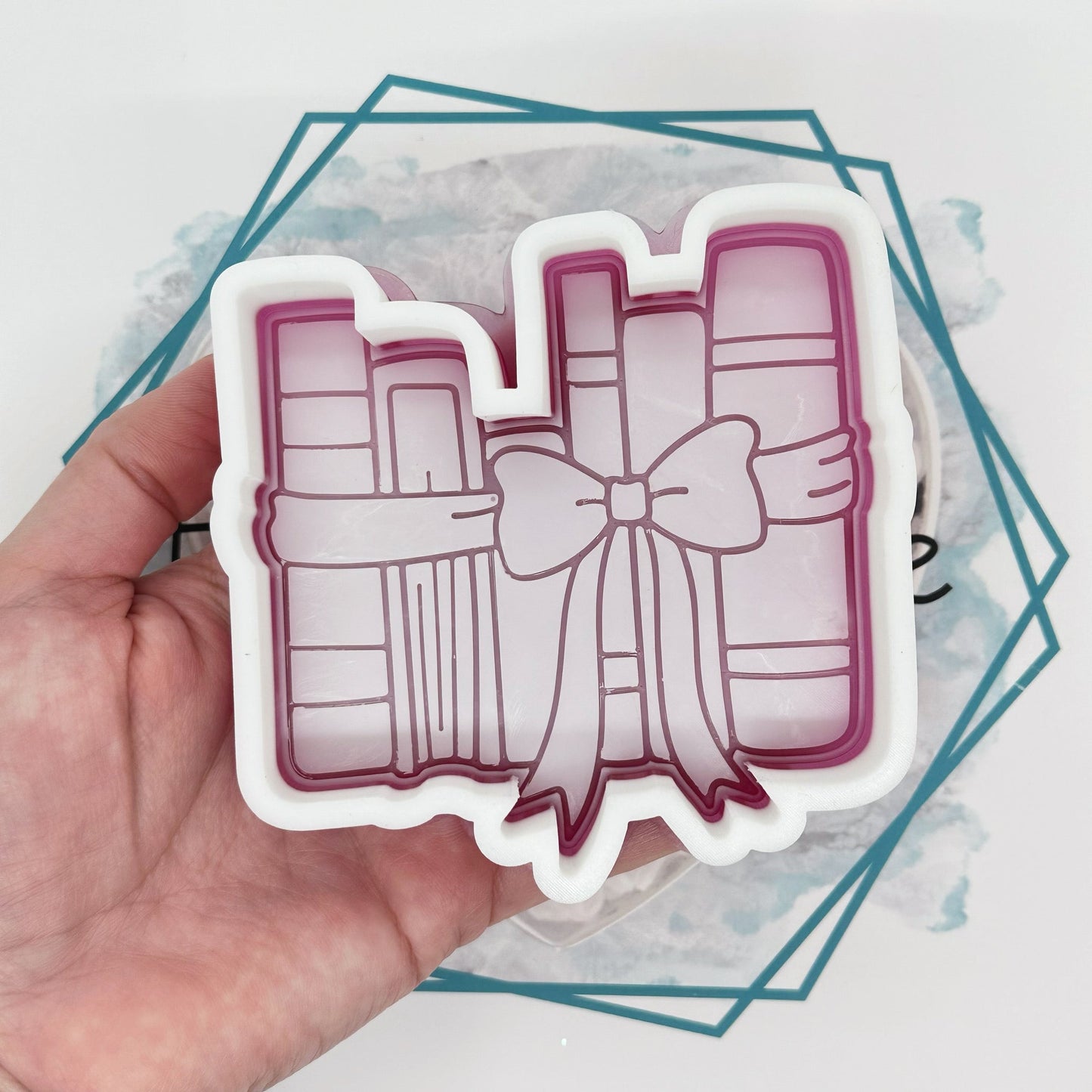 Coquette Book Stack Freshie Mold
