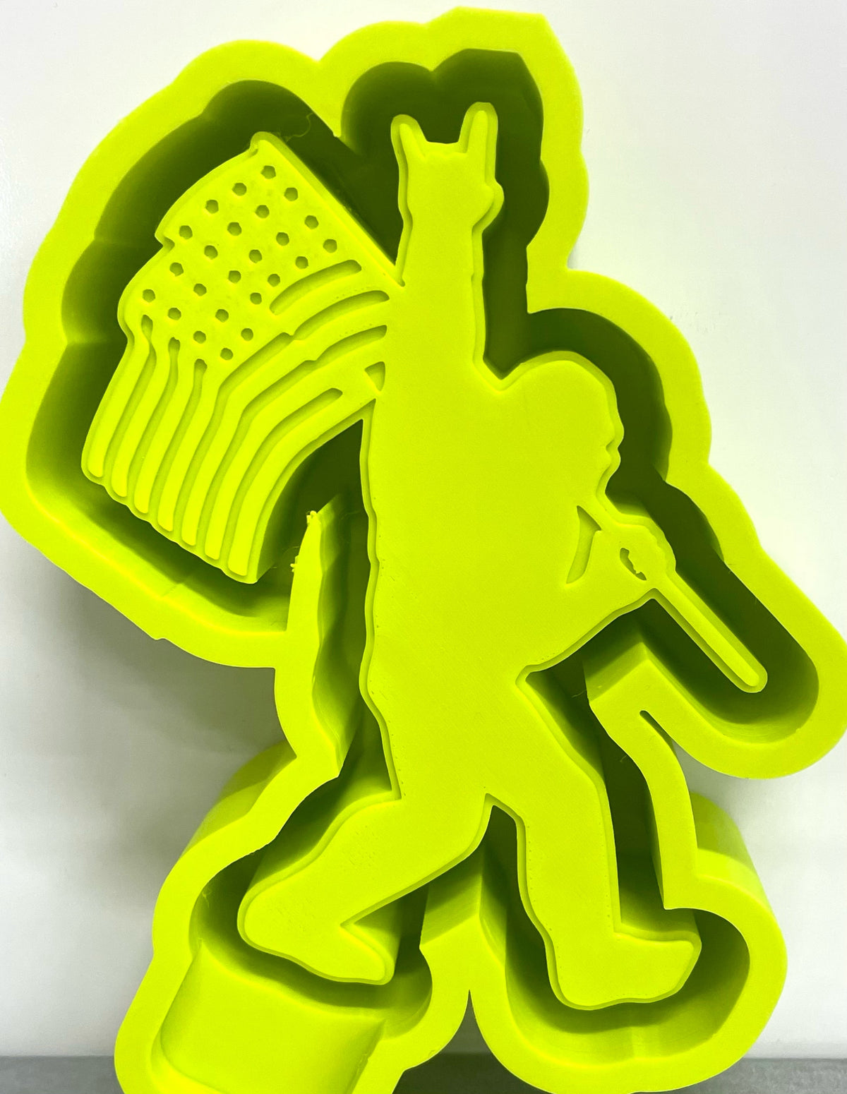 Patriotic Bigfoot Sasquatch Mold