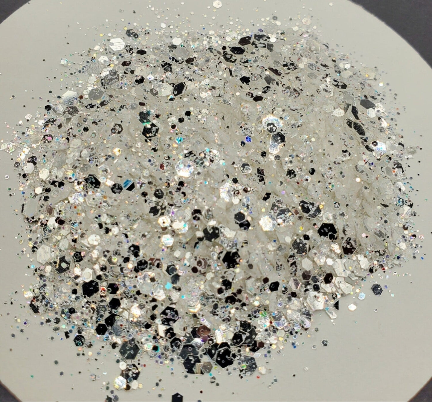 White Diamonds Chunky Mix Glitter