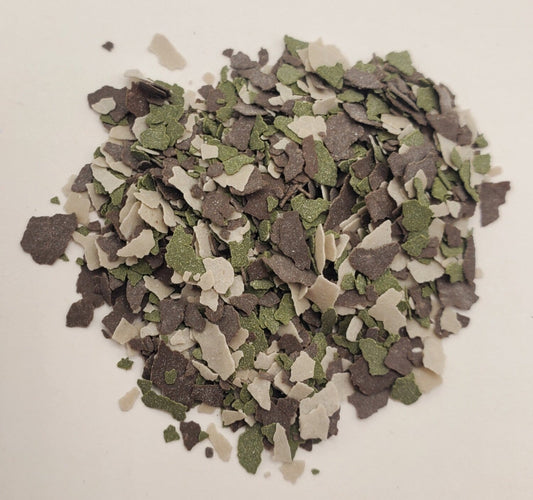 Camo Matte Glitter