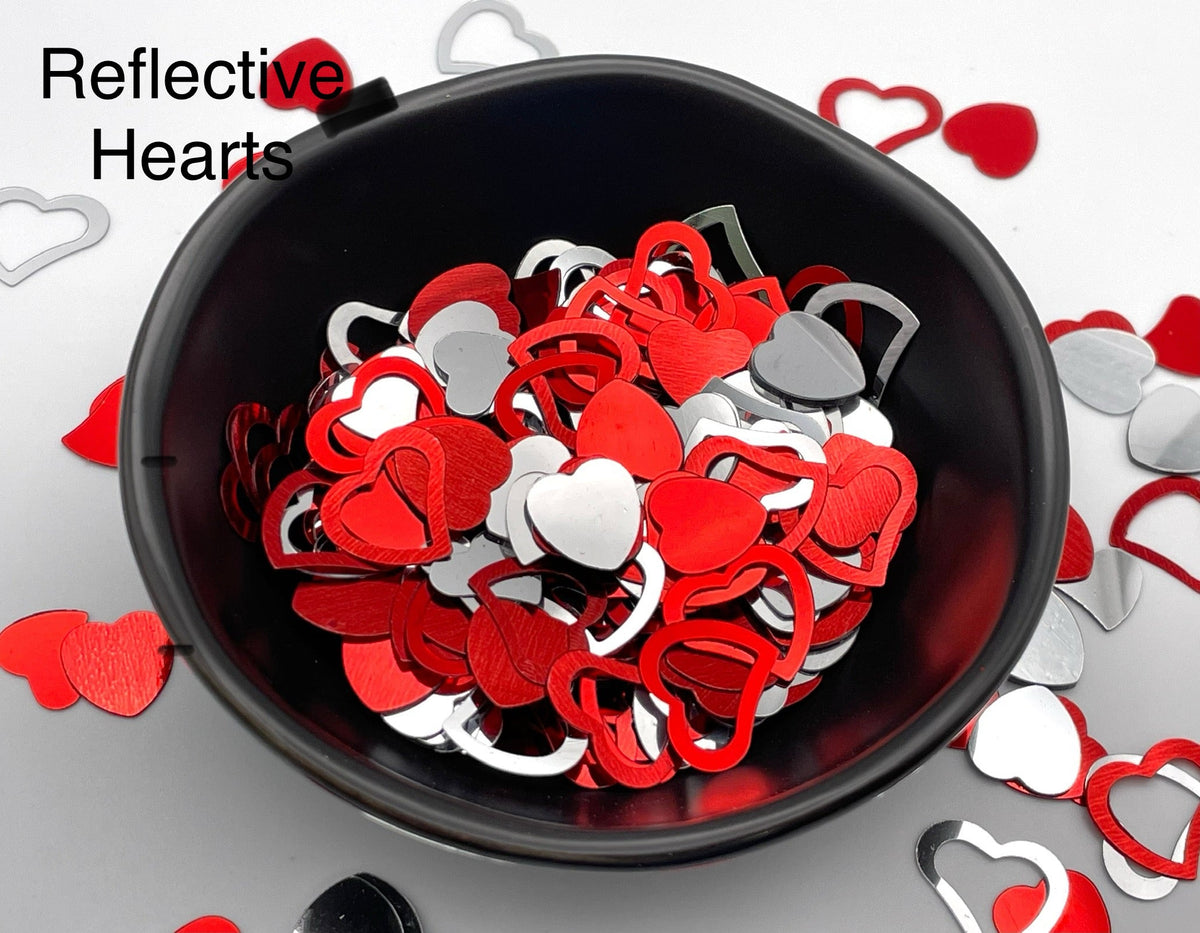 Heart Shaker Mold, Cardstock, & Sprinkle Bundle Kit